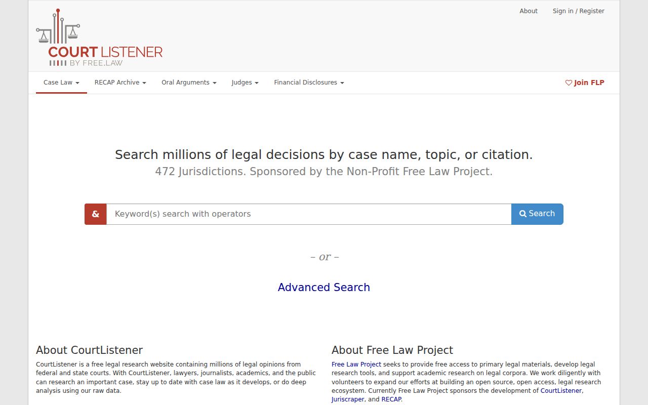 Douglas County court records federal CourtListener docket alternative